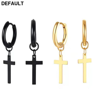 Men’s Stainless Steel Hip Hop Punk Earrings Men