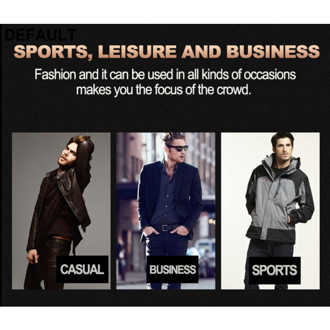 Men’s Three-eye Multi-function Sports Quartz Watch White faced silver steel chain / CN Men Sport Watches Best Selling