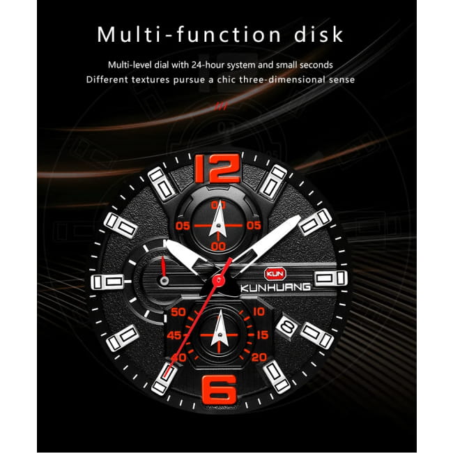 Men’s Wood Watches Luxury Luminous Multi-function Wooden Black yellow Men Sport Best Selling Products