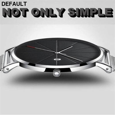 Mesh Band Steel Watch - Classic Men’s Timepiece Men Quartz Watches - Best Selling Products