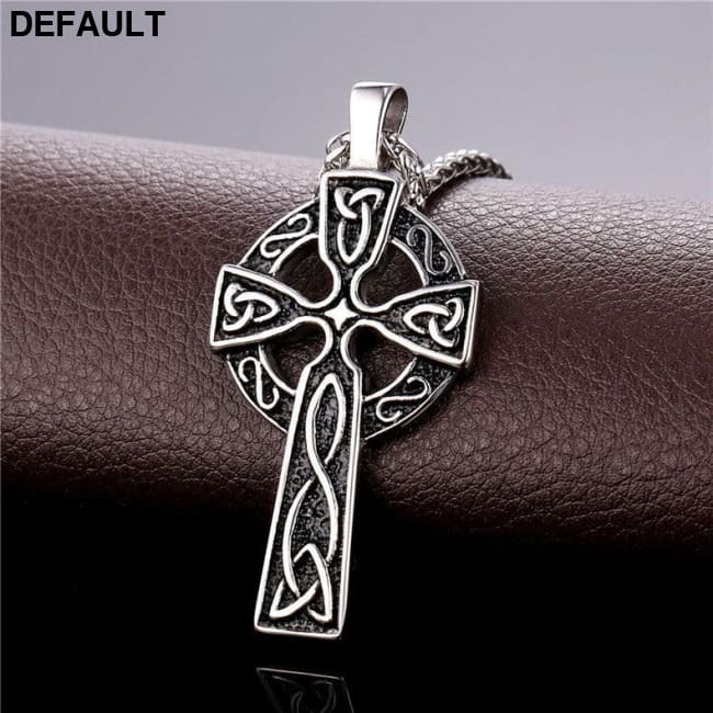 Metal Cross Necklace Silver Men Necklaces Sterling