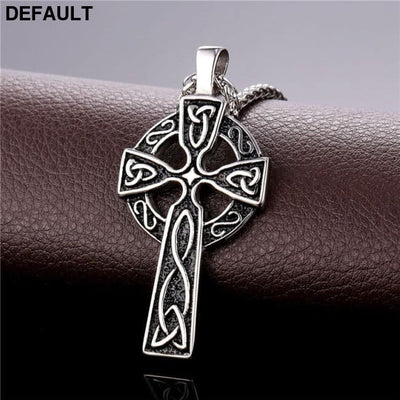 Metal Cross Necklace Silver Men Necklaces Sterling
