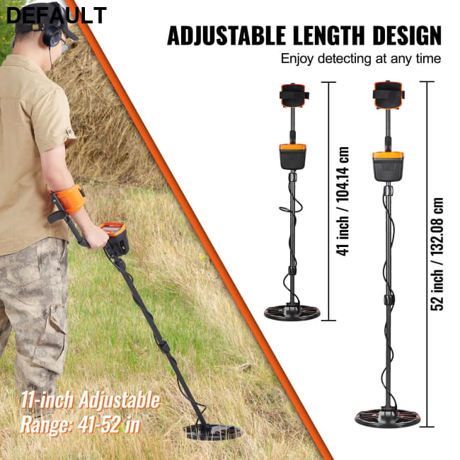 Professional Metal Detector with Waterproof Search Coil and DSP Chip Car Accessories Ground Detectors