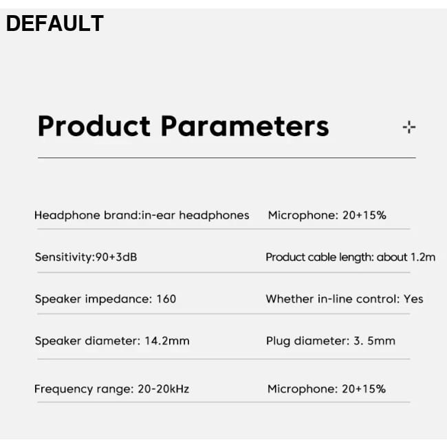 Metal Wired Earphones Sport Running Gaming Music Headphone Earbuds Headsets