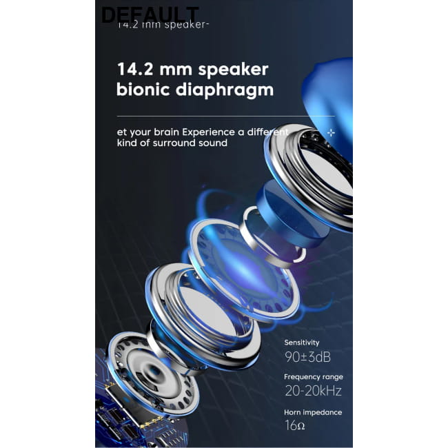 Metal Wired Earphones Sport Running Gaming Music Headphone Earbuds Headsets