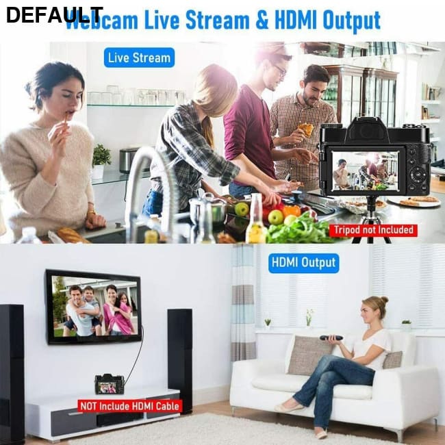 MetalVision 48MP 4K Cam Digital Camcorders Best Selling Products Cameras & Optics