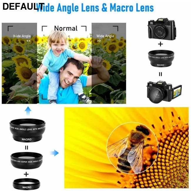 MetalVision 48MP 4K Cam Digital Camcorders Best Selling Products Cameras & Optics