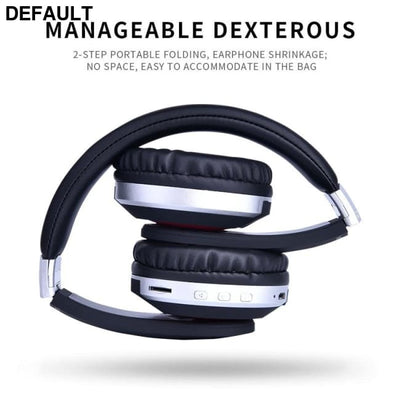 MH7 Wireless Headphones Bluetooth Headset Foldable Stereo Gaming Earphones With Microphone Support TF Card For IPad