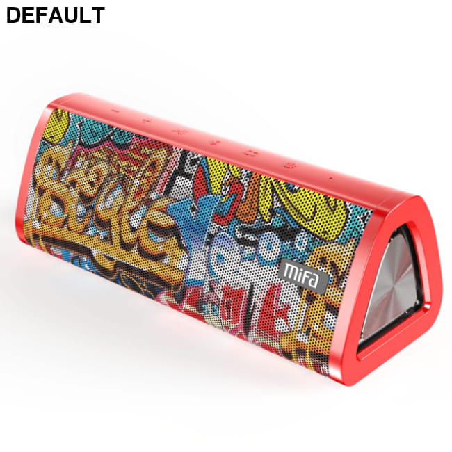 mifa A10+ Portable bluetooth speaker 360° Stereo Sound 20W CHINA / Black-Graffiti Mini Speakers Electronics