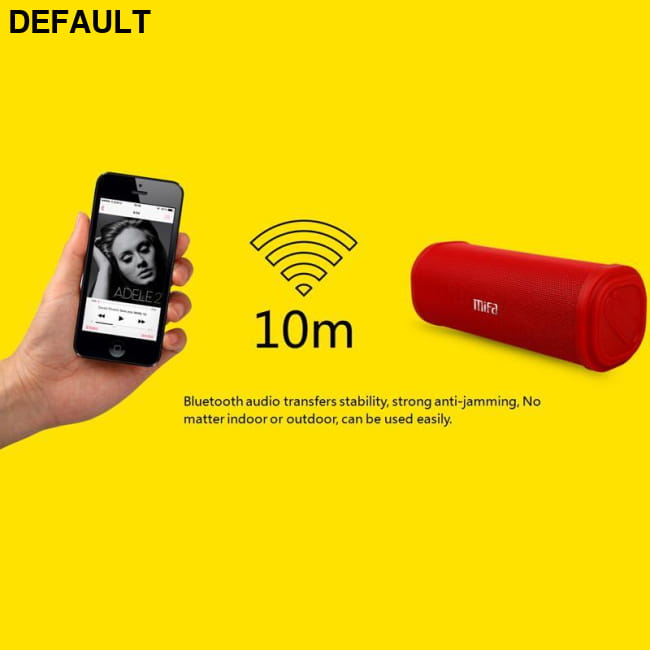 MIFA F5 Bluetooth Wireless Stereo Speaker outdoor protable red Mini Speakers Portable