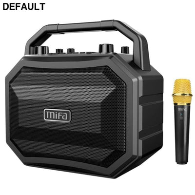 Mifa M520 Bluetooth Speaker with Wireless Microphone Mobile Karaoke TWS Stereo Mini Speakers