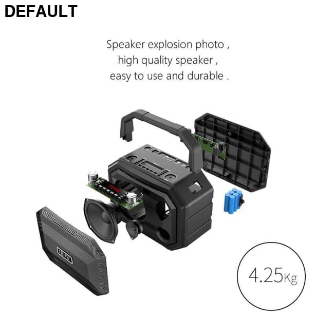 Mifa M520 Bluetooth Speaker with Wireless Microphone Mobile Karaoke TWS Stereo Mini Speakers