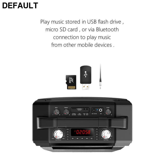 Mifa M520 Bluetooth Speaker with Wireless Microphone Mobile Mini Speakers Karaoke Systems