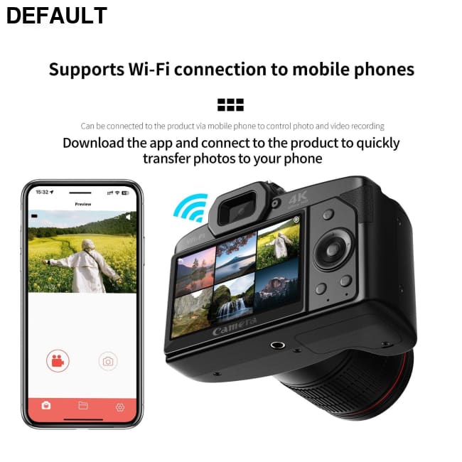 Million Pixels D5 HD Wifi Digital Camera 4K Night Vision Cameras Best Selling Products