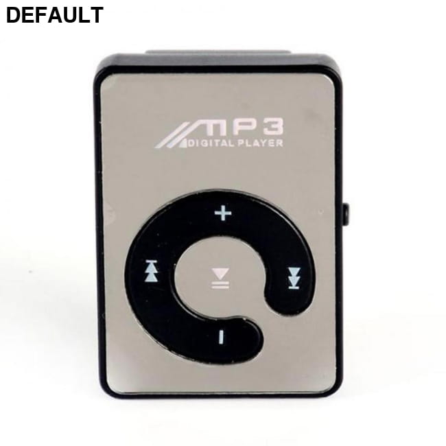 Mini MP3 Player Mirror Clip USB Digital Support 8GB SD TF Black MP3/MP4/MP5 Players Electronics