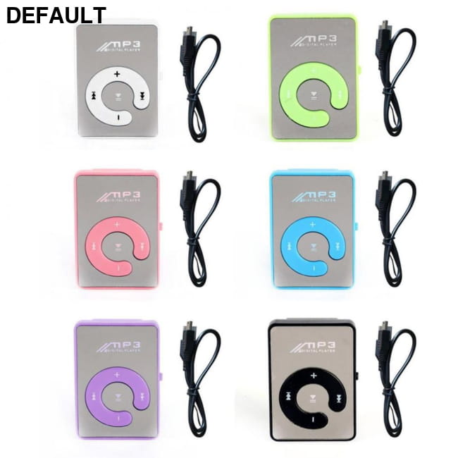 Mini MP3 Player Mirror Clip USB Digital Support 8GB SD TF MP3/MP4/MP5 Players Electronics