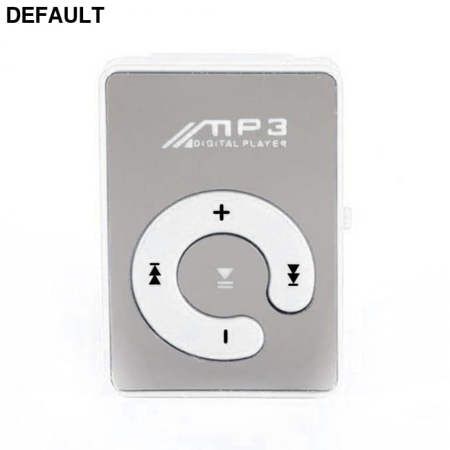 Mini MP3 Player Mirror Clip USB Digital Support 8GB SD TF White MP3/MP4/MP5 Players Electronics