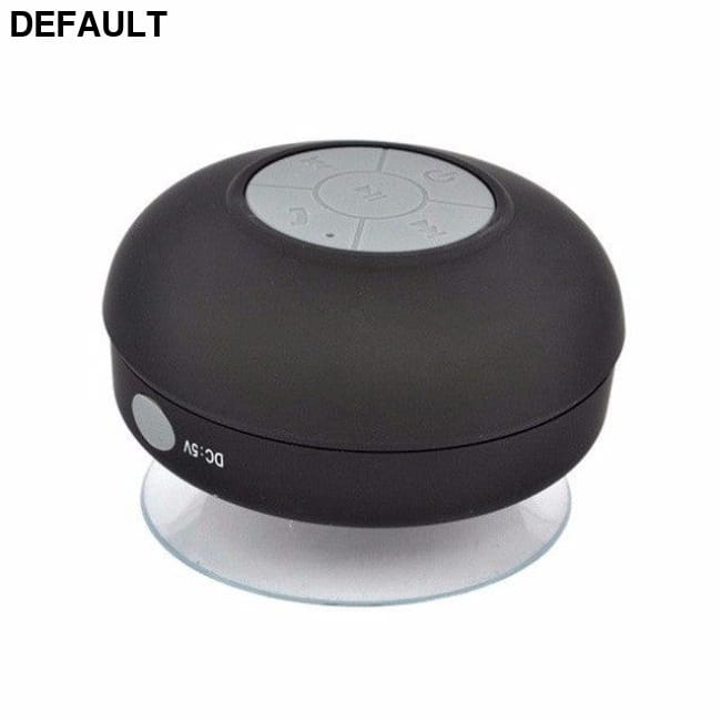 Mini Portable Subwoofer Shower Wireless Waterproof Black Bluetooth Speakers