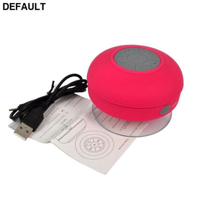 Mini Portable Subwoofer Shower Wireless Waterproof Bluetooth Speaker Receive Call Music Suction Mic For iPhone Samsung