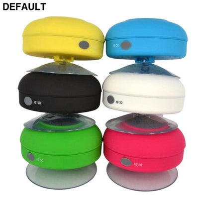 Mini Portable Subwoofer Shower Wireless Waterproof Bluetooth Speaker Receive Call Music Suction Mic For iPhone Samsung