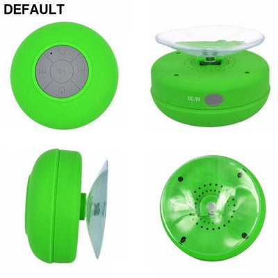 Mini Portable Subwoofer Shower Wireless Waterproof Bluetooth Speaker Receive Call Music Suction Mic For iPhone Samsung
