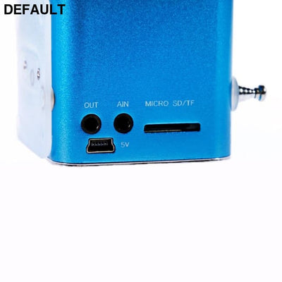 Mini TD-V26 Digital FM Radio Speaker Portable Receiver With LCD Stereo Loudspeaker Support Micro TF Card A2 Radios Best