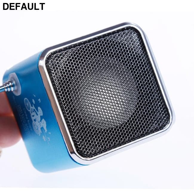 Mini TD-V26 Digital FM Radio Speaker Portable Receiver With LCD Stereo Loudspeaker Support Micro TF Card A2 Radios Best
