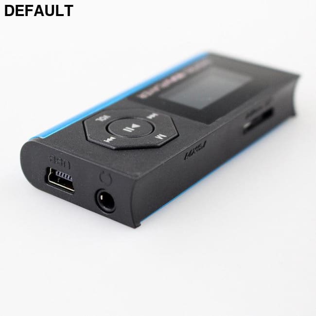 Mini USB LCD Screen MP3 Music Player with Earphone Power Cable Support 16GB Micro SD Card Blue MP3/MP4/MP5 Players Best