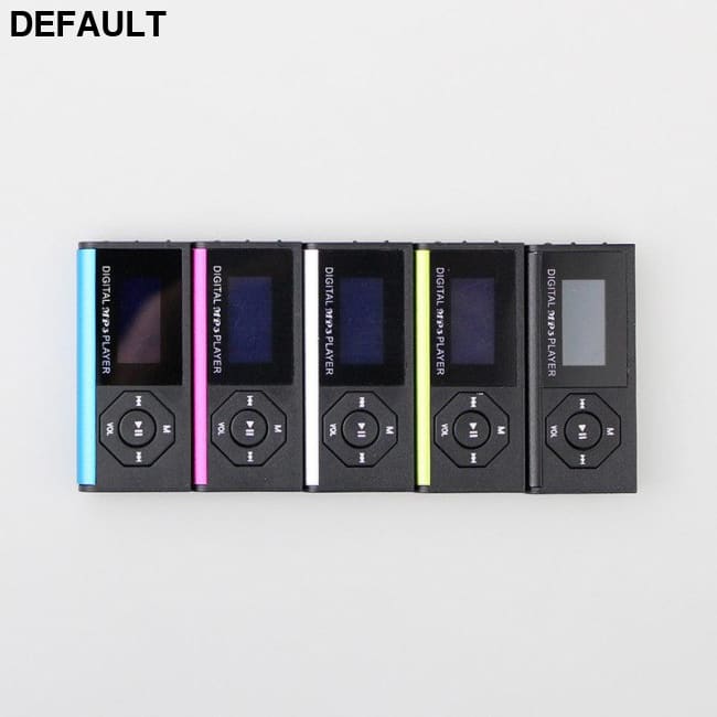 Mini USB LCD Screen MP3 Music Player with Earphone Power Cable Support 16GB Micro SD Card MP3/MP4/MP5 Players Best