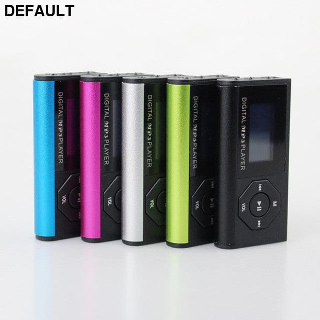 Mini USB LCD Screen MP3 Music Player with Earphone Power Cable Support 16GB Micro SD Card MP3/MP4/MP5 Players Best