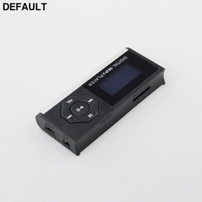 Mini USB LCD Screen MP3 Music Player with Earphone Power Cable Support 16GB Micro SD Card Silver MP3/MP4/MP5 Players
