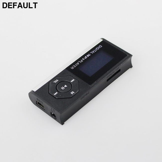 Mini USB LCD Screen MP3 Music Player with Earphone Power Silver MP3/MP4/MP5 Players Electronics
