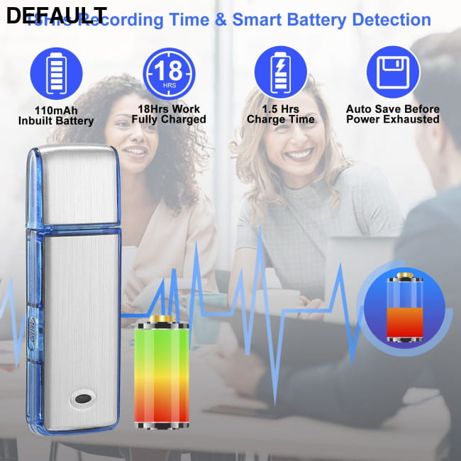 Mini Voice Recorder 8GB Digital Sound Audio Activated / CN Recorders Electronics Accessories
