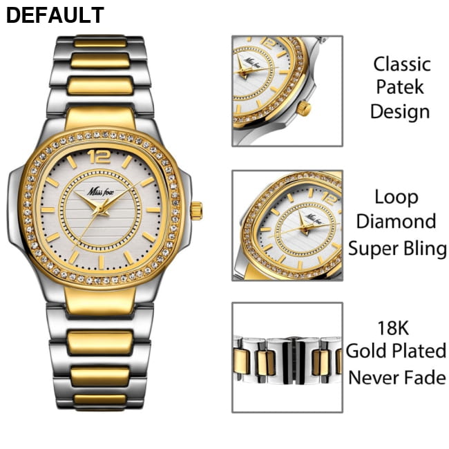 Missfox 2549 Women Watches Fashion Watch Geneva Best Selling Products
