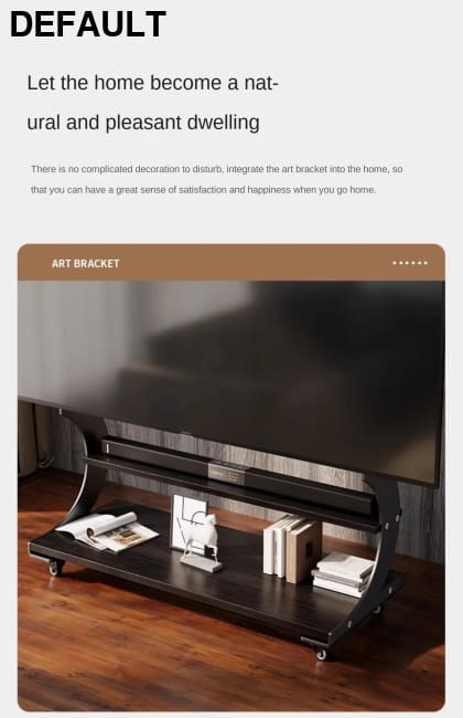 Mobile Rolling TV Stand for 50-100inch TVs Cart Shelf Mute Wheels up to 220lbs Max VESA 900x600mmFloor Support Home