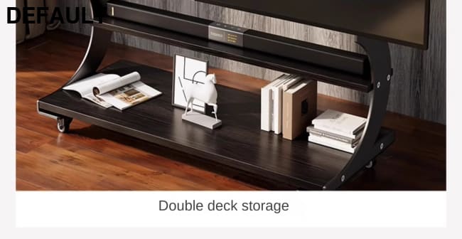 Mobile Rolling TV Stand for 50-100inch TVs Cart Shelf Mute Wheels up to 220lbs Max VESA 900x600mmFloor Support Home