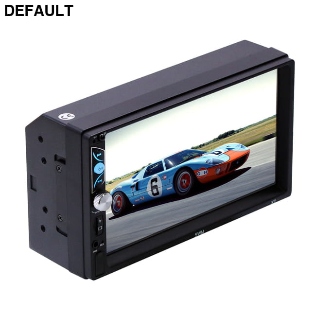 Model X7 7 Inch OLED Car Bluetooth Player Supporting RMVB AVI MP4 Black Audio Receiver Electronics Accessories
