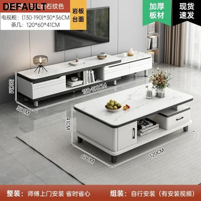 Modern LED TV Stand for Televisions Up Coffee Table Glass Shelves and Drawer Gaming Entertainment Center with Multiple