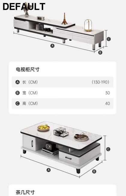 Modern LED TV Stand for Televisions Up Coffee Table Glass Shelves and Drawer Gaming Entertainment Center with Multiple