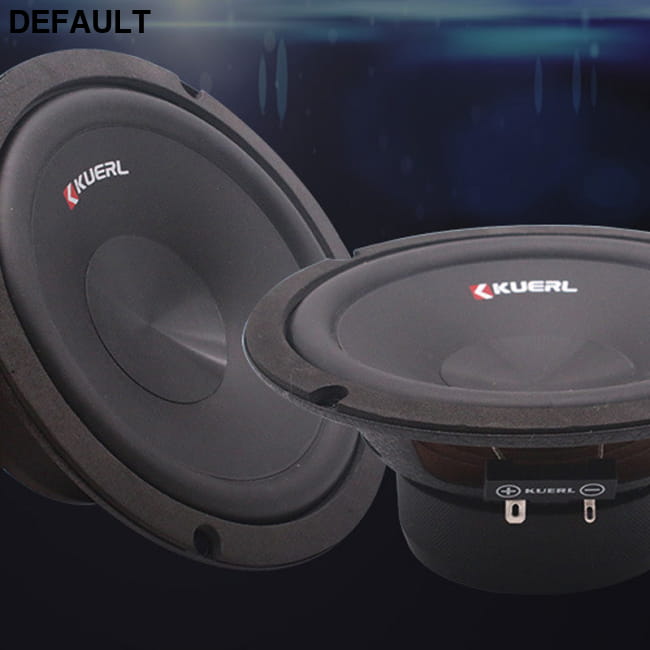 Modified And Upgraded Car Audio Speaker 6.5 Inch Set black Speakers Component