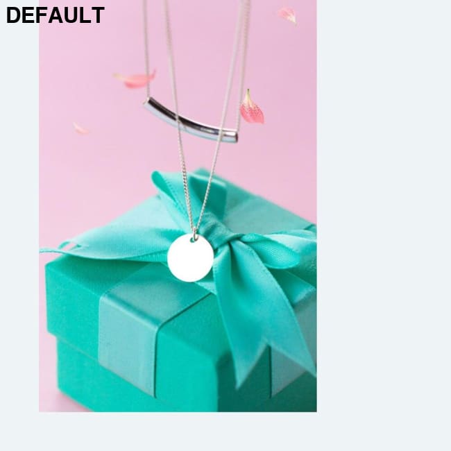 Monedas colgante 925 Plata capas collar gargantilla Kolye encanto minimalismo Vintage Boho Bijoux Femme Collier mujer