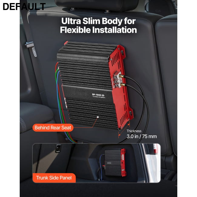 Monoblock Car Amplifier 1500W RMS MAX 1/2/4 Ohm Stable, Best Selling Products