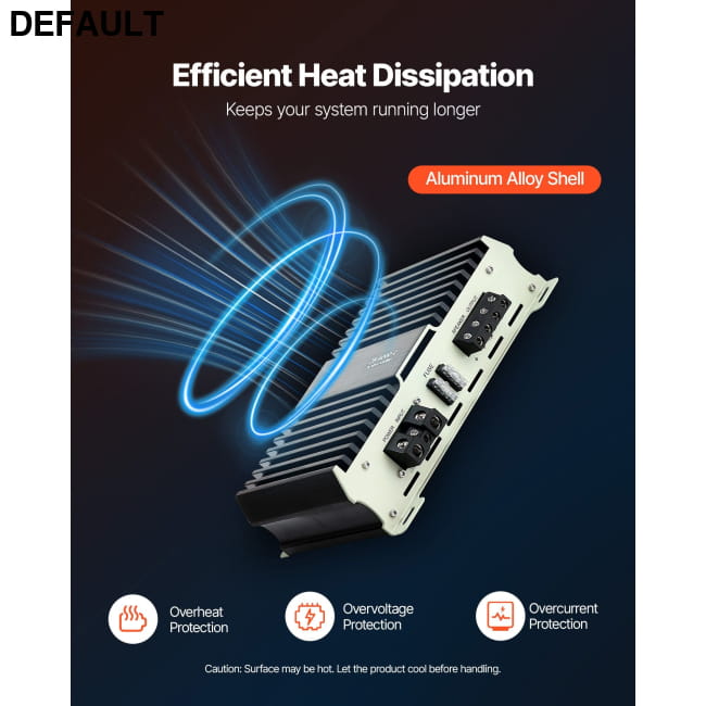 Monoblock Car Amplifier 400W RMS MAX 1/2/4 Ohm Stable, Subwoofers & Enclosures and Motor Vehicle Amplifiers