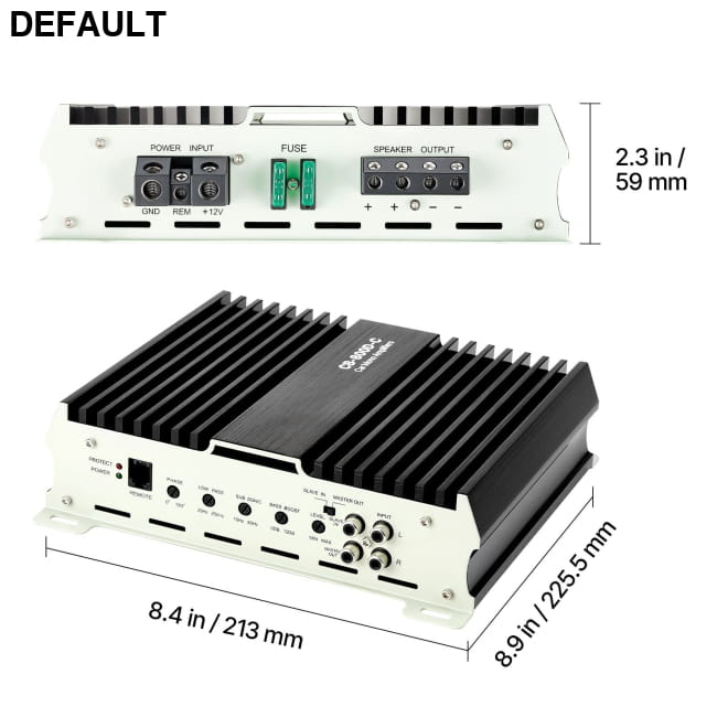 Monoblock Car Amplifier 800W RMS MAX 1/2/4 Ohm Stable, Best Selling Products