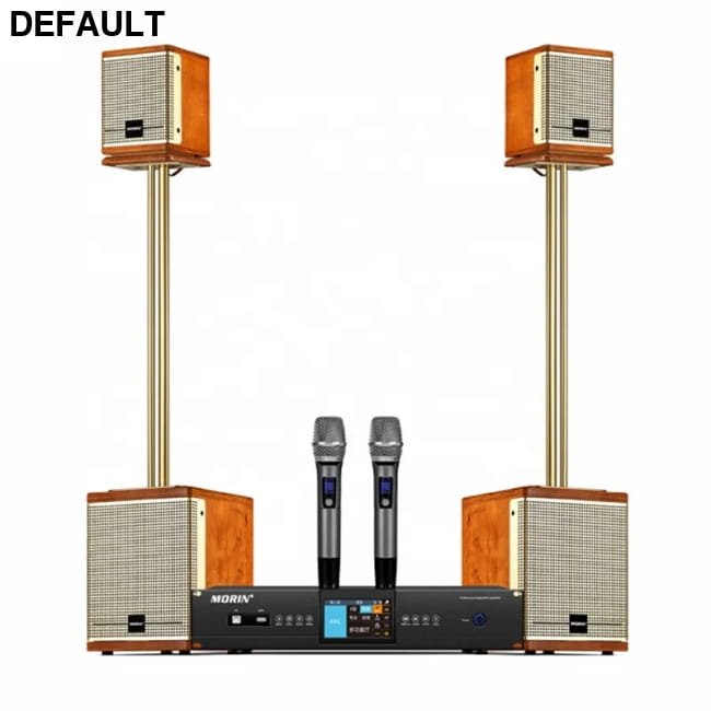 Morin Factory Price 6.5 Inch Woofer 2-way Home Theater Karaoke Speaker Set Speakers Electronics