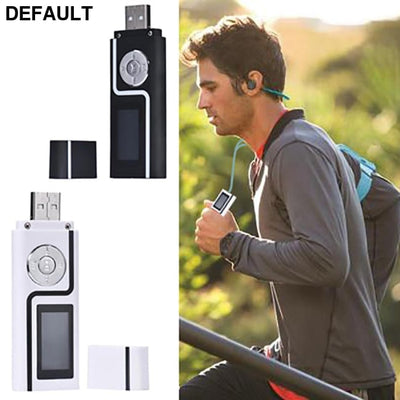 MP3 Music Media Player Portable USB Stick Shape LCD Screen Dual Audio Ports Gift MP3/MP4/MP5 Players Best Selling