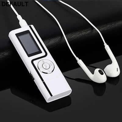 MP3 Music Media Player Portable USB Stick Shape LCD Screen Dual Audio Ports Gift MP3/MP4/MP5 Players Best Selling