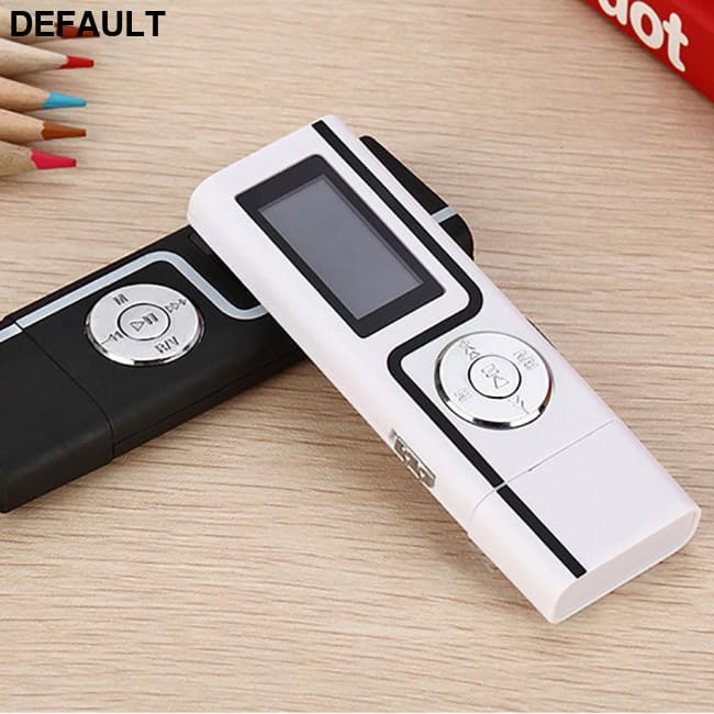 MP3 Music Media Player Portable USB Stick Shape LCD Screen Dual Audio Ports Gift MP3/MP4/MP5 Players Best Selling