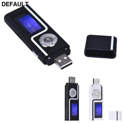 MP3 Music Media Player Portable USB Stick Shape LCD Screen Dual Audio Ports Gift MP3/MP4/MP5 Players Best Selling