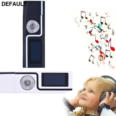 MP3 Music Media Player Portable USB Stick Shape LCD Screen Dual Audio Ports Gift MP3/MP4/MP5 Players Best Selling